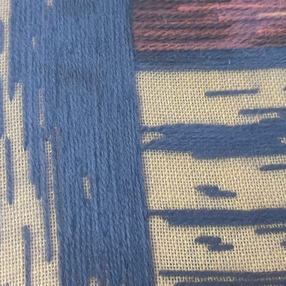 1976 Framed Crewel Embroidery Sunset Paragon Needlecraft Nautical Sailboat 20x26