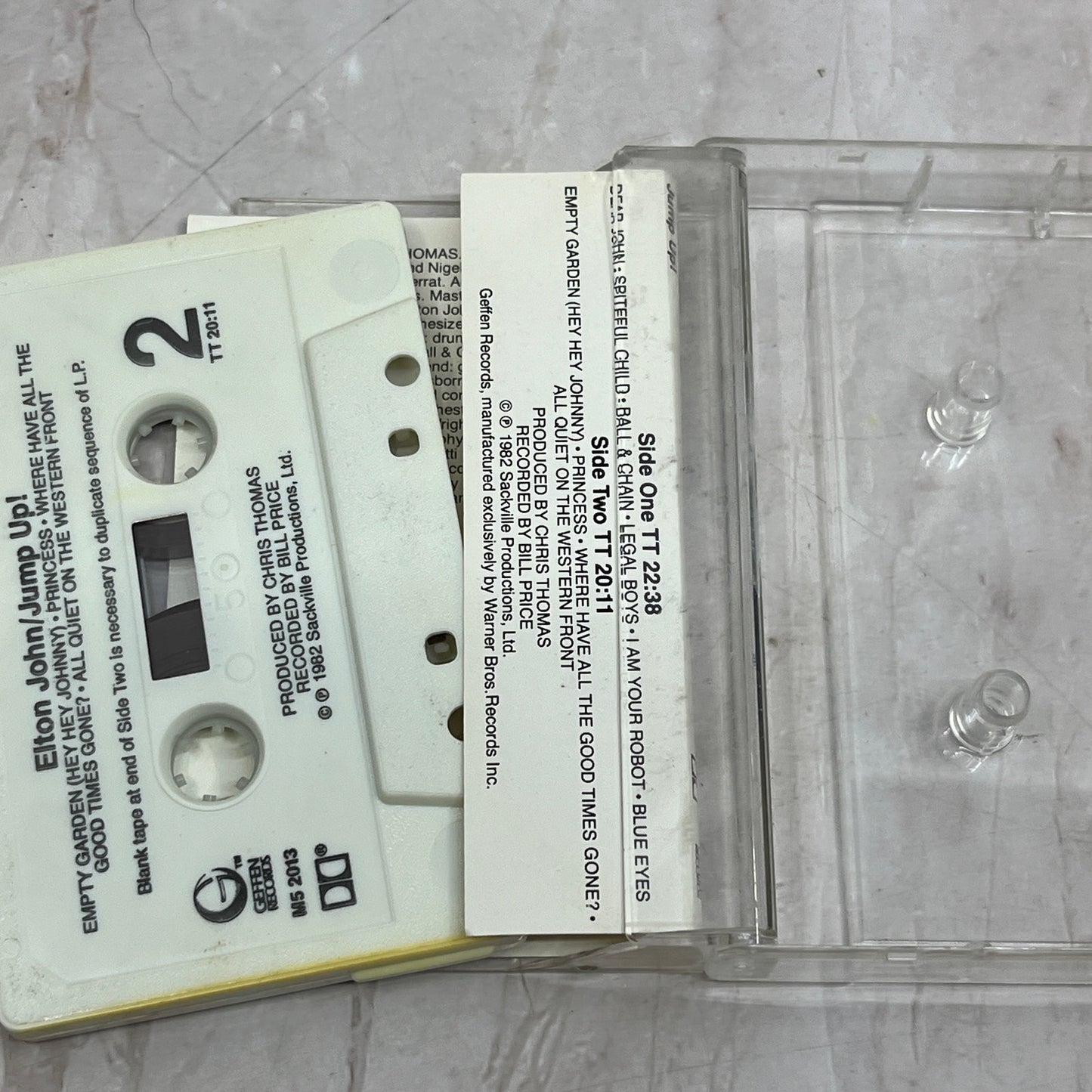 Elton John Jump Up Cassette Tape TH9-C2