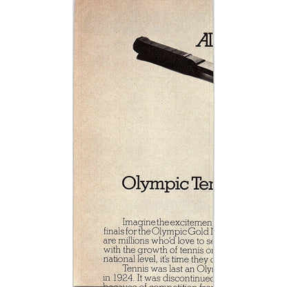 New England Tennis Camps Harrison NY 1977 Ad AF3-Q2