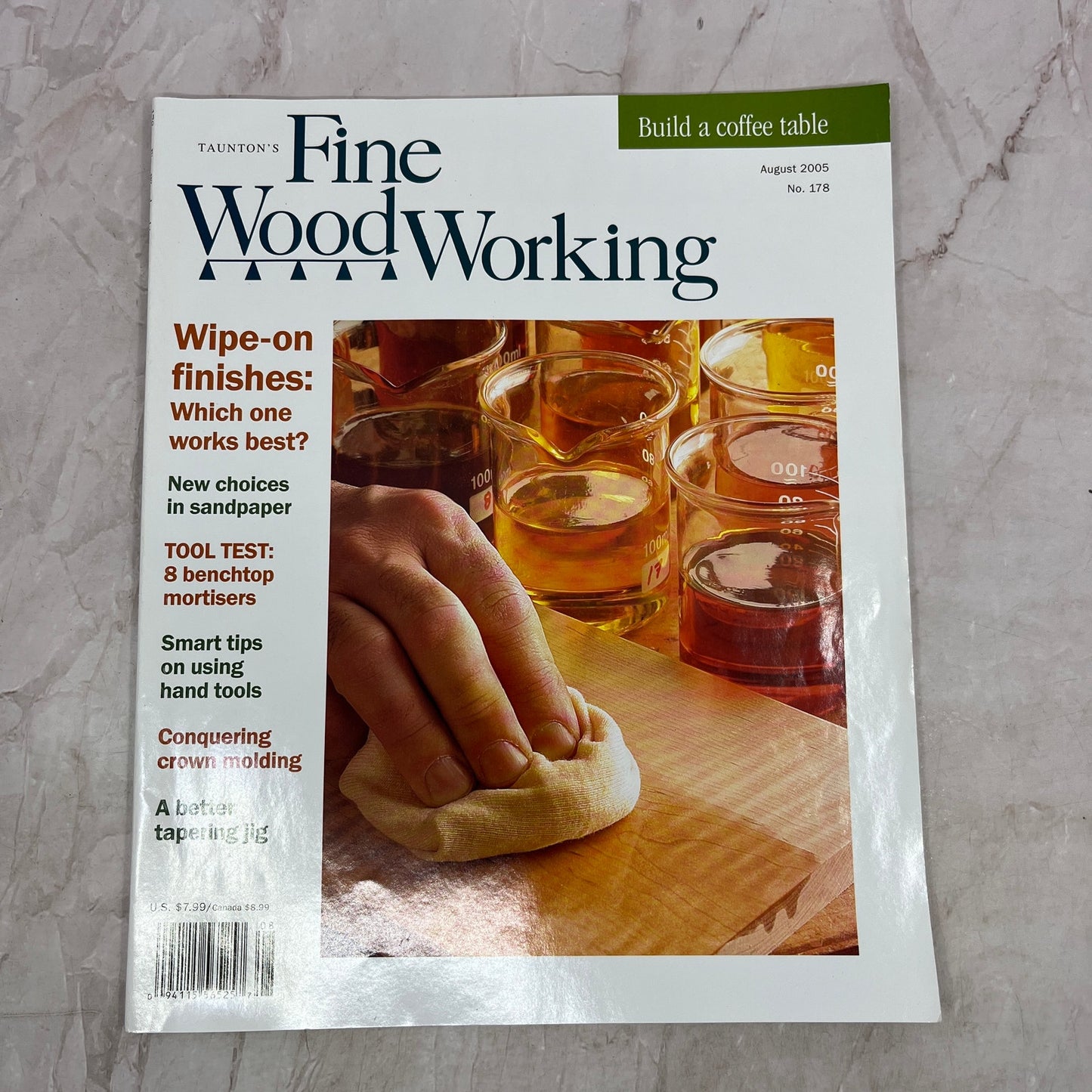 Wipe-On Finishes - Aug 2005 No 178 - Taunton's Fine Woodworking Magazine M34