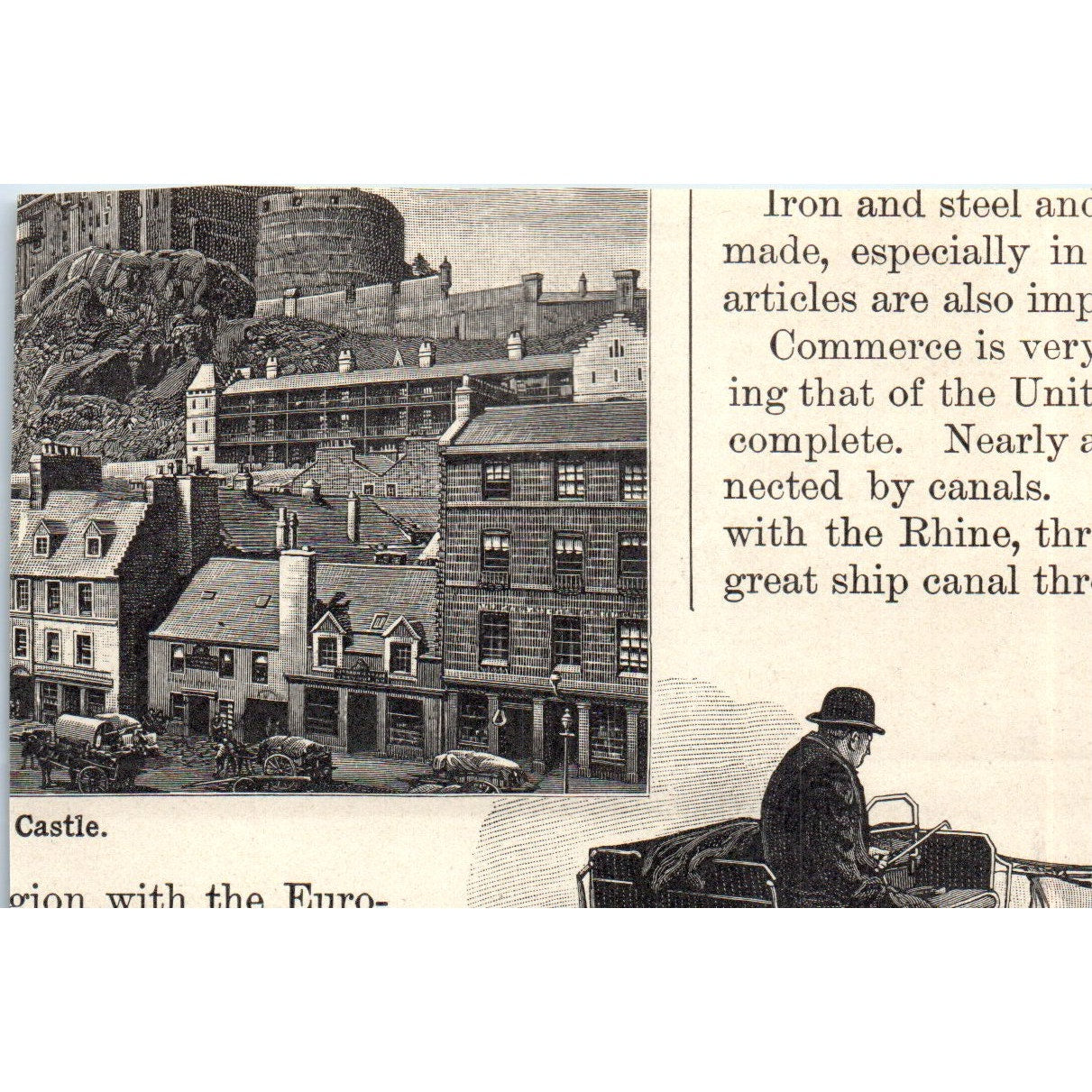 Tower Bridge London England 1901 Engraving AF2-A6