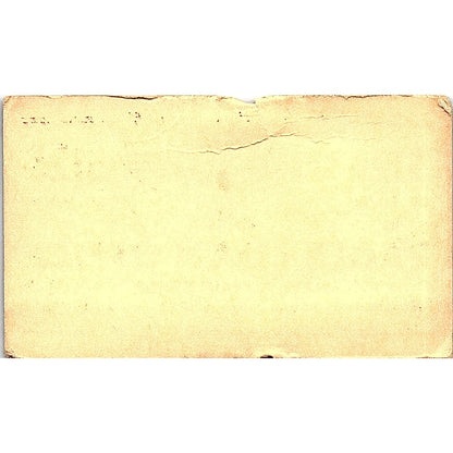 Eagle Loan Office 512 1/2 S. Main St Vintage Business Card ML1-6