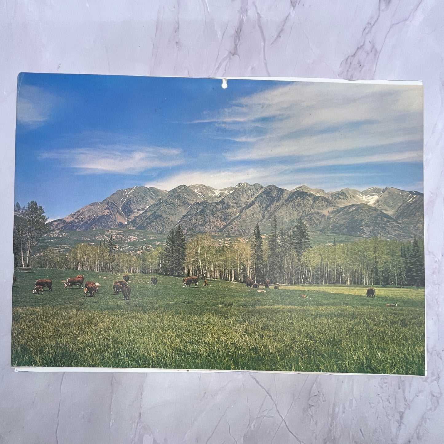 Wellsville Mountains Utah 10x14" Art Print V17