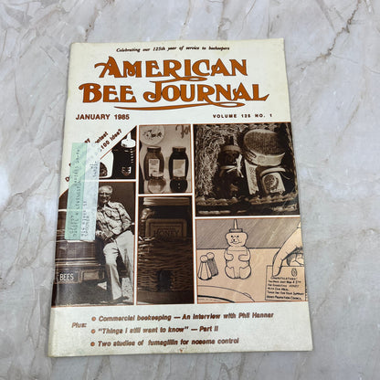1985 Jan American Bee Journal Magazine Bees Beekeeping Honey M8
