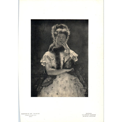 Un Sphinx Parisien - Stevens c1905 Art Print D15