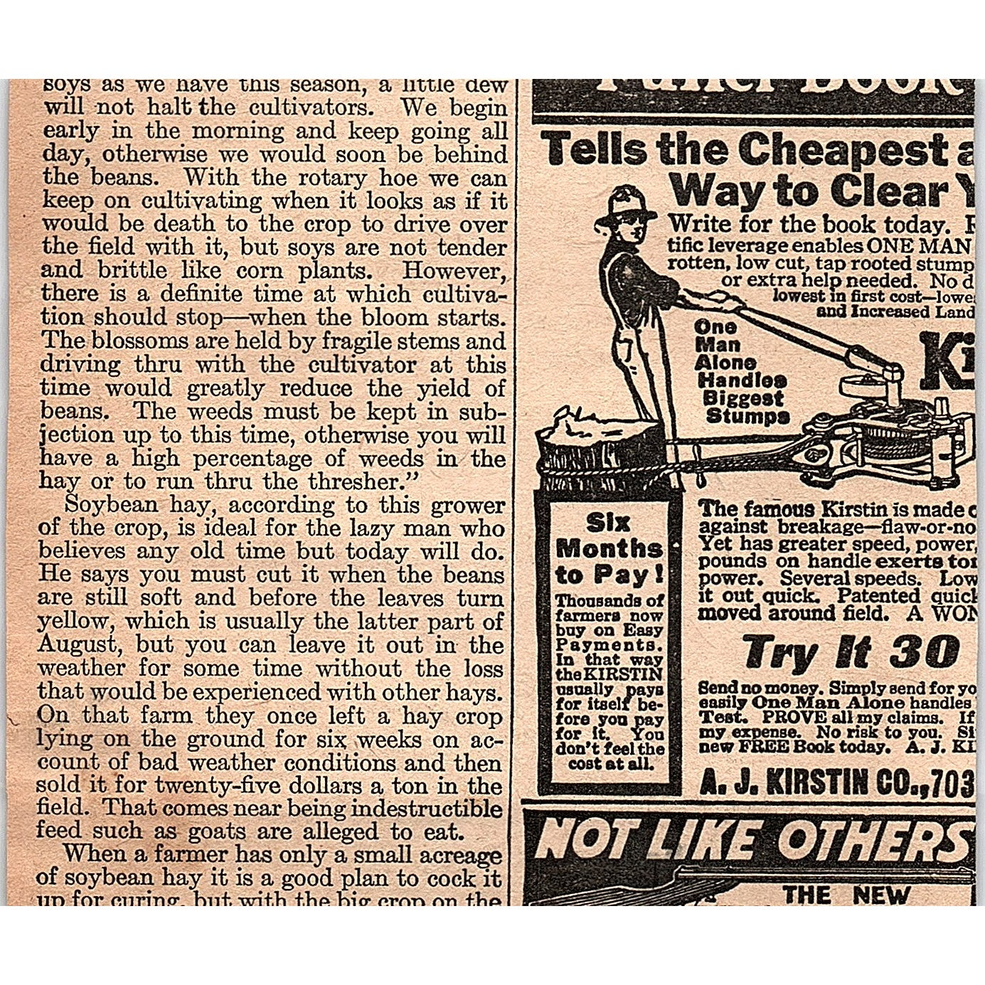 Roberts, Johnson and Rand - Star Brand Shoes St. Louis MO 1920 Ad AG2-6