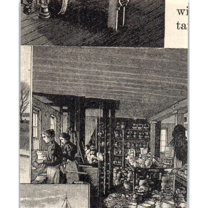 A Natural Bridge in Virginia 1901 Engraving AF2-T8