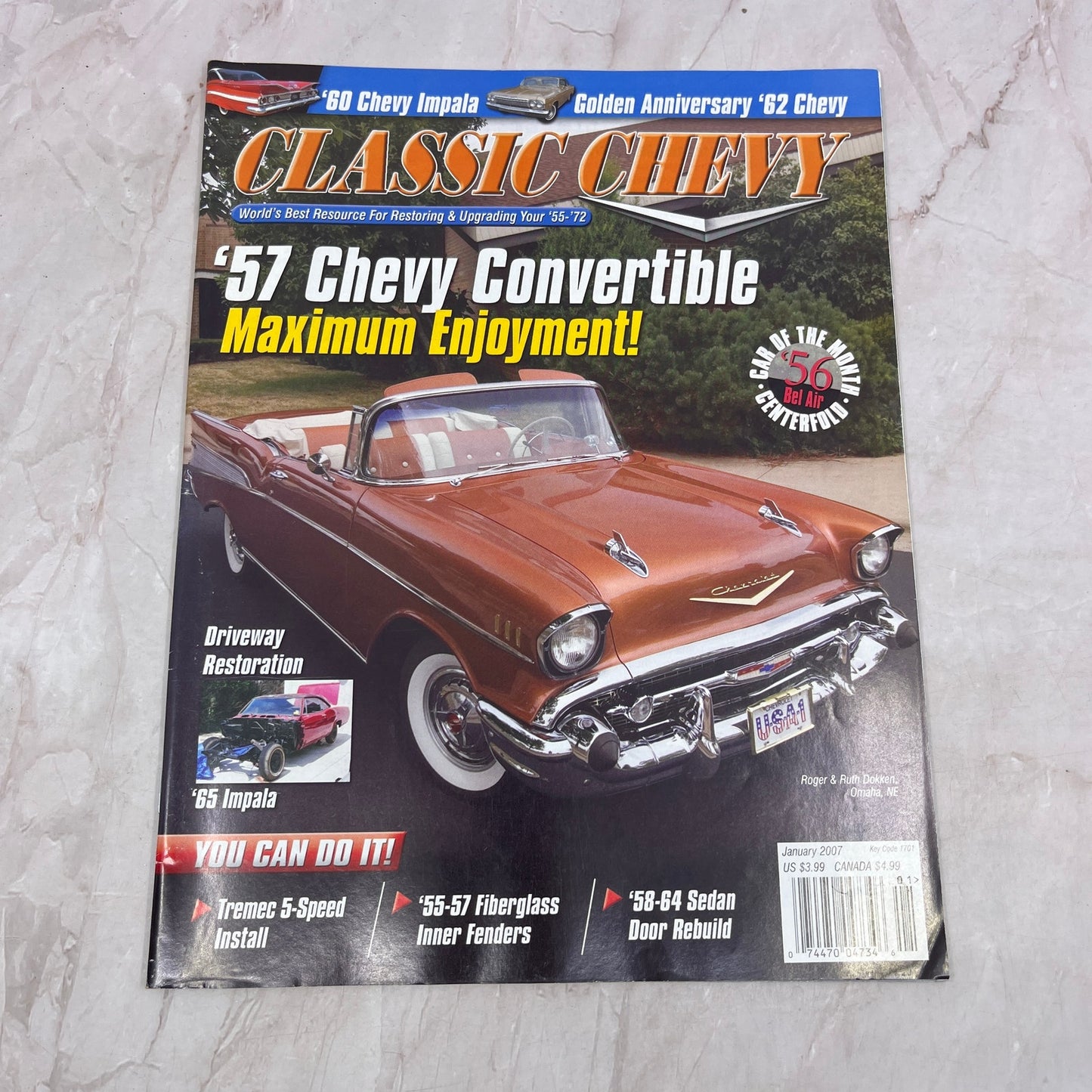 Tremec 5-Speed Install - Classic Chevy Magazine - Jan 2007 M30