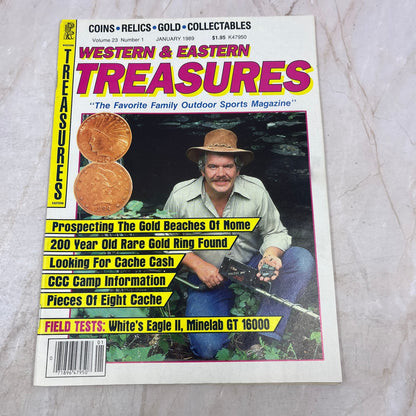 1989 Jan - Western & Eastern Treasures Magazine - Treasure Hunting Gold M11
