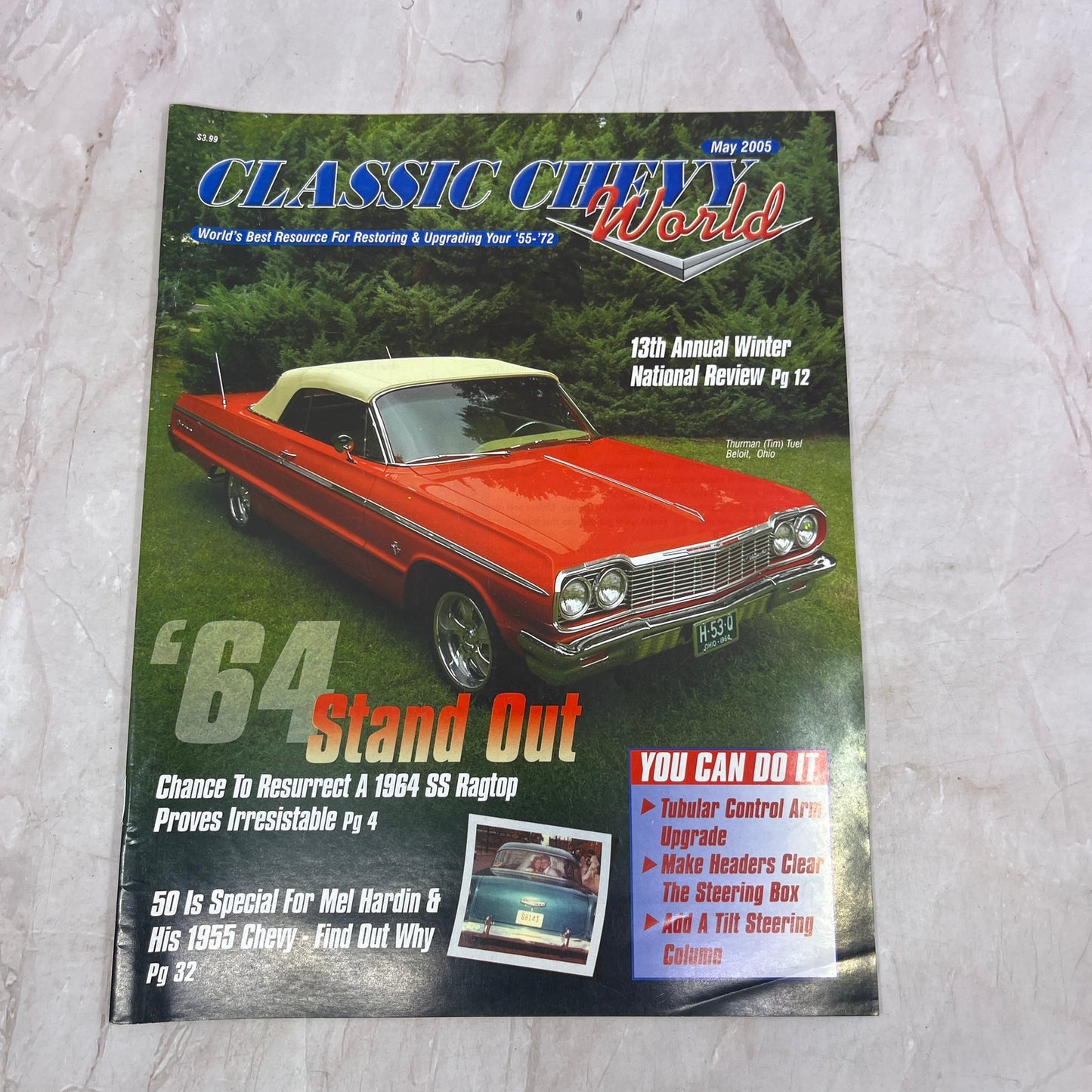64 Stand Out Thurman Tuel Beloit OH - Classic Chevy World Magazine May 2005 M29