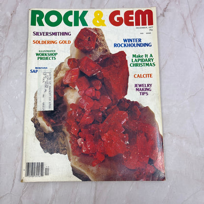 Silversmithing Soldering Gold Calcite - Rock & Gem Magazine - Dec 1977 M24