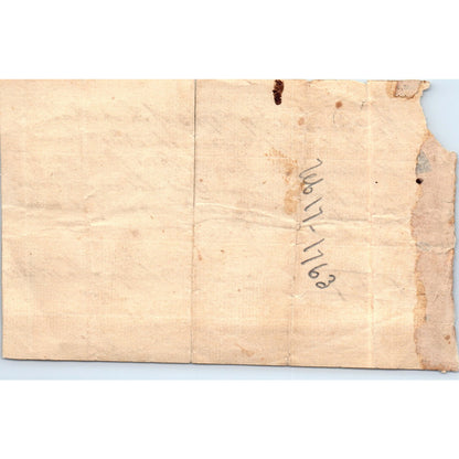 1762 Handwritten Letter Jacob Shafner Frederick Nicodemus Geo. Reynolds D21