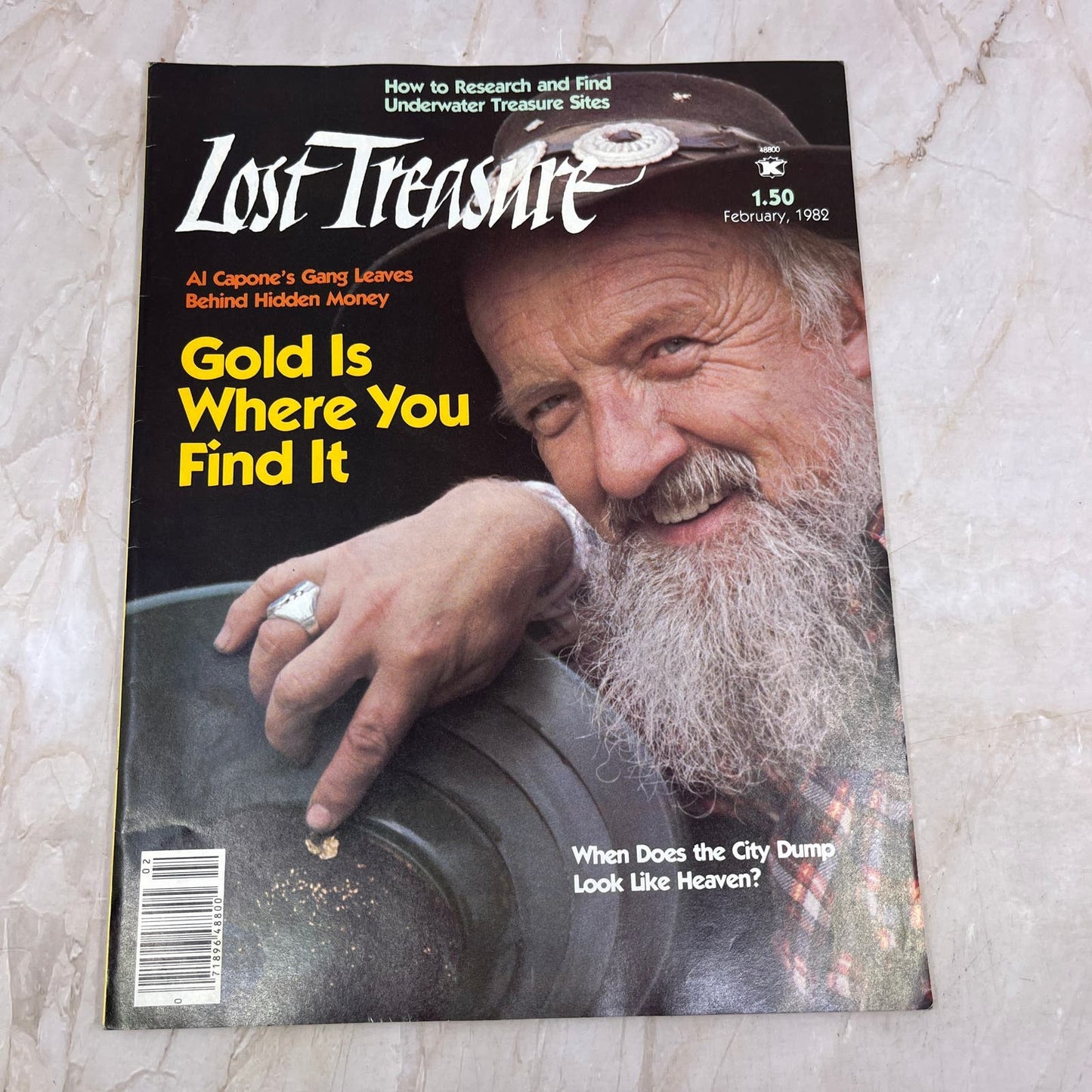 1982 Feb - Lost Treasure Magazine - Treasure Hunting Gold Prospecting M15