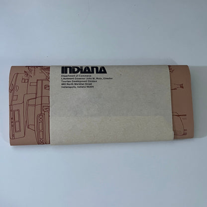 1981 Indiana Camping and Outdoor Recreation Guide Booklet TE2-BB