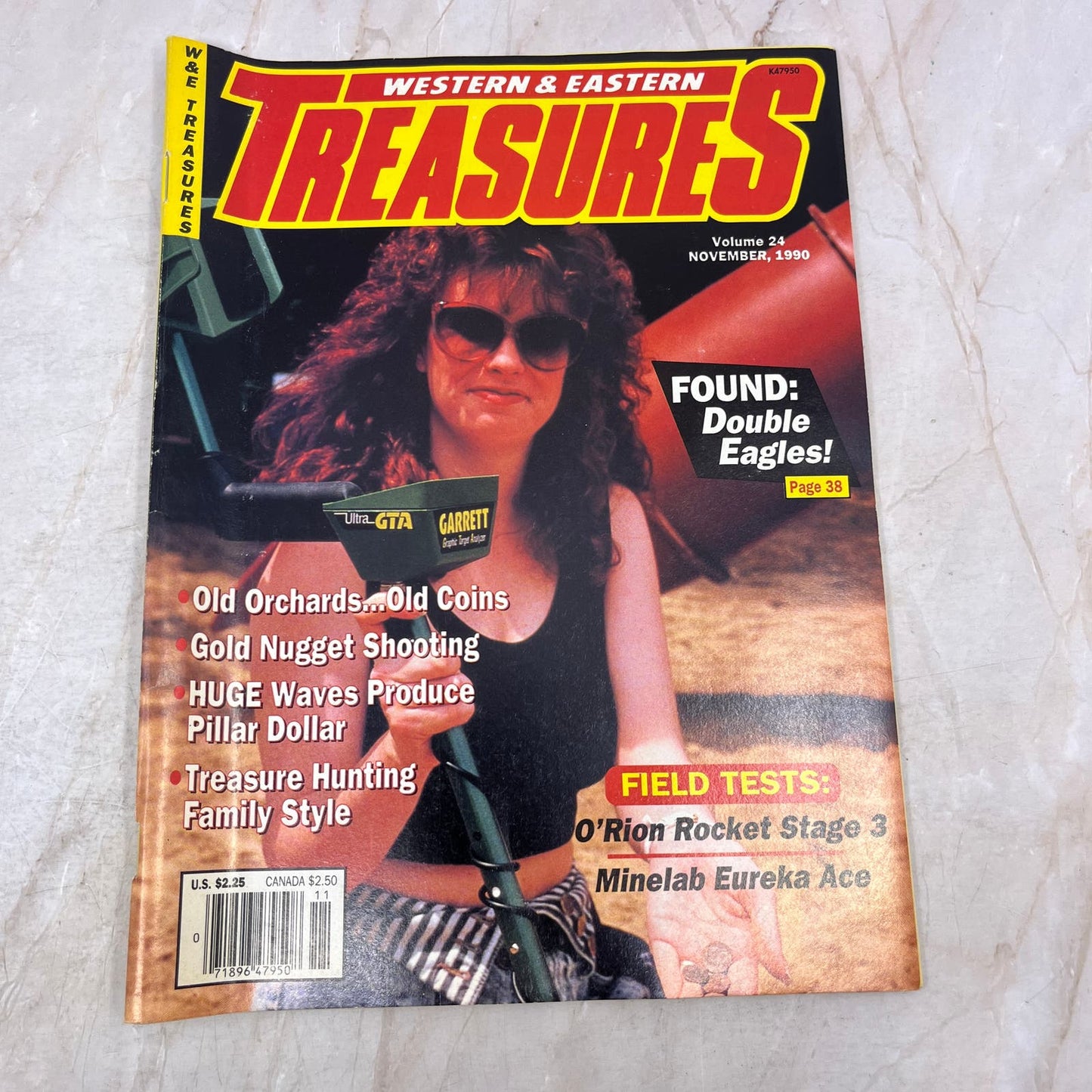 1990 Nov - Western & Eastern Treasures Magazine - Treasure Hunting Gold M12