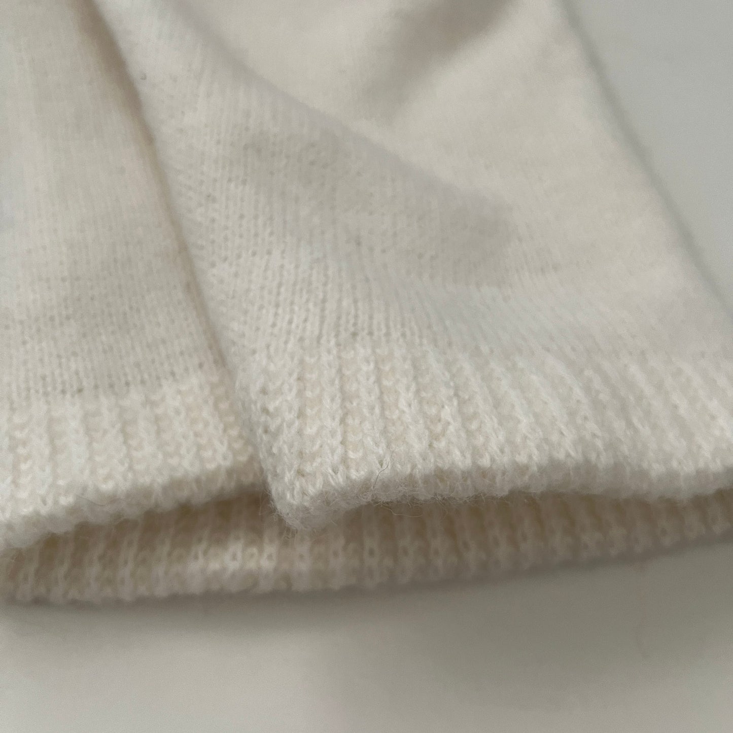 Vintage 1970s Knit 7-UP The Uncola Stocking Cap Beanie Hat With Pompom TF9