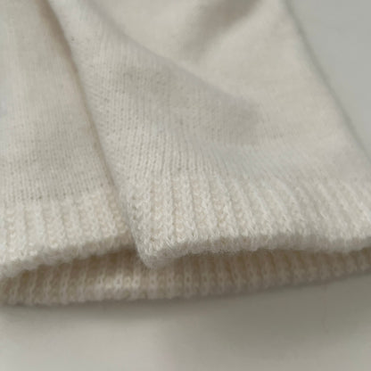 Vintage 1970s Knit 7-UP The Uncola Stocking Cap Beanie Hat With Pompom TF9