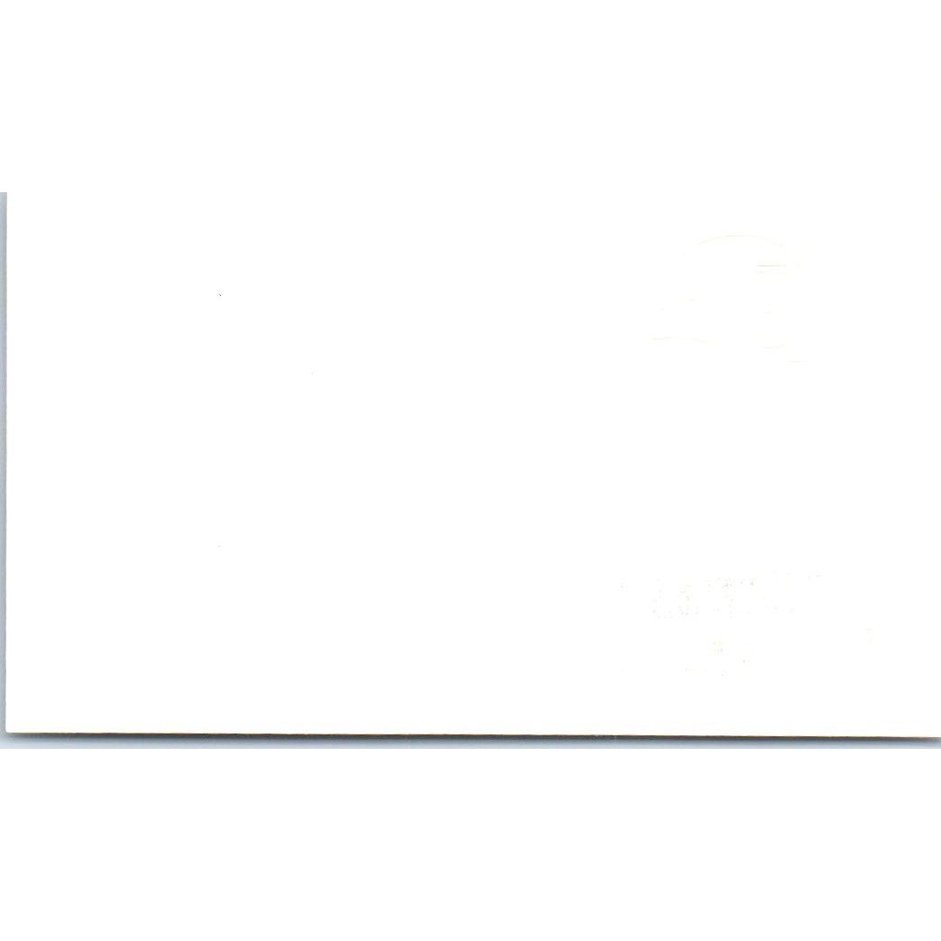 Don Jones Houston Rail & Locomotive Inc Vintage Business Card SD4-B4