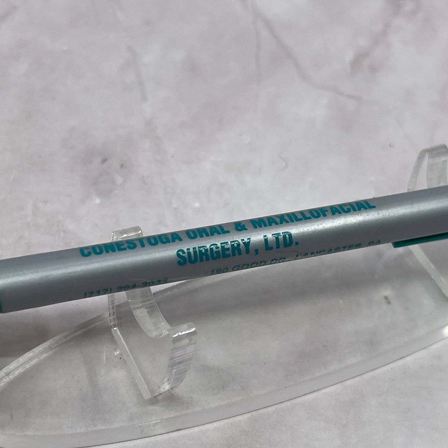 Conestoga Oral & Maxillofacial Surgery Lititz PA Vintage Advertising Pen TC5-PP2