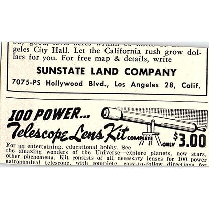 Giant Balloons Volume Sales Co Los Angeles CA 1955 Ad AF9-S7