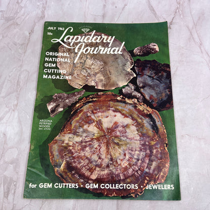 Arizona Petrified Woods - Lapidary Journal Magazine - Jul 1963 M28