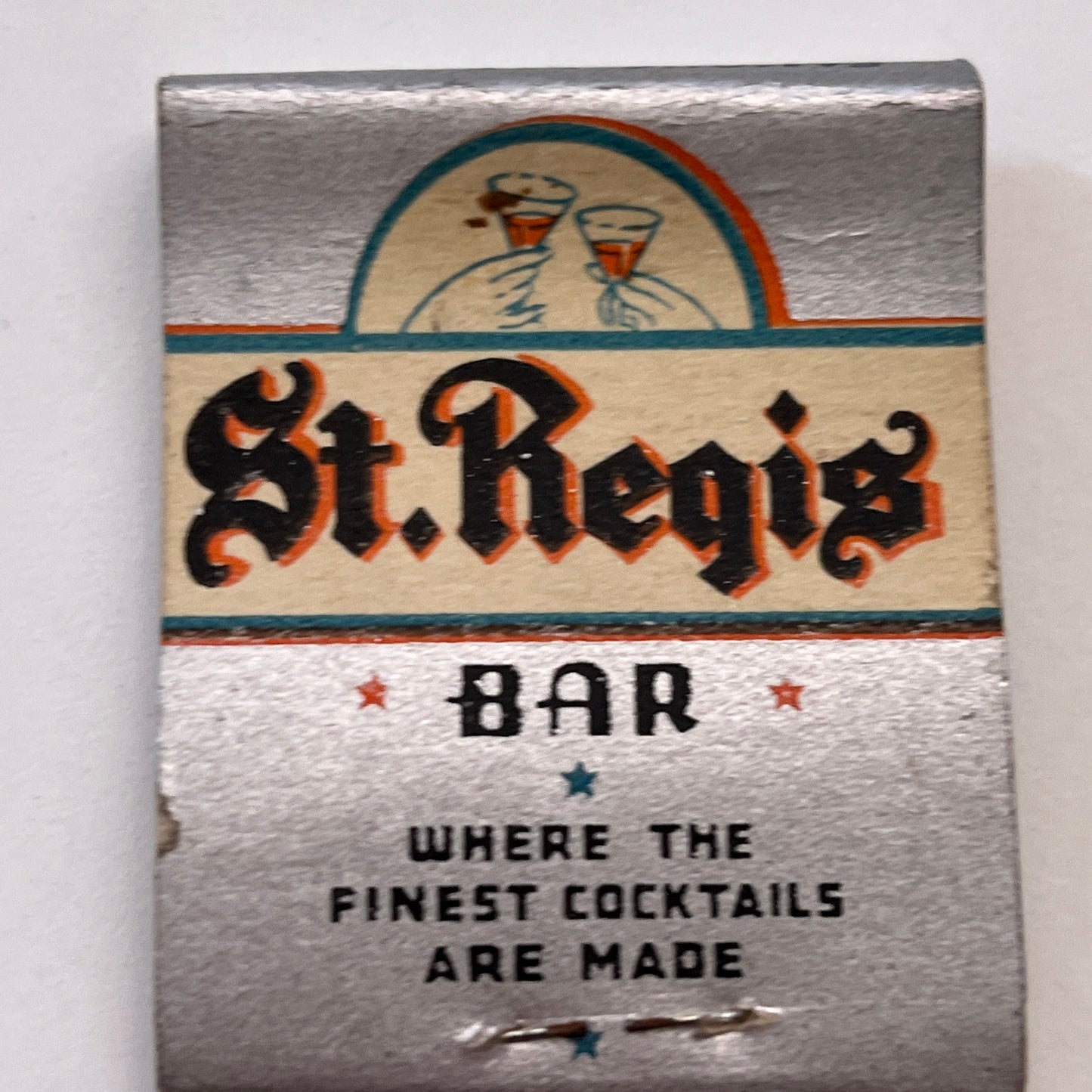 St. Regis Restaurant 1460 Broadway NY Vintage Matchbook Cover TB8-MB3-7
