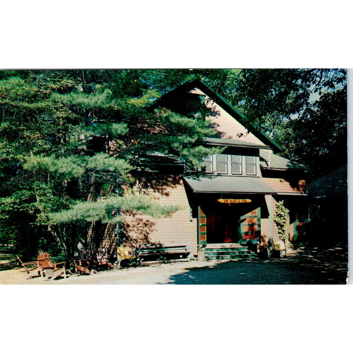 The Duke's Oak Theater Cooperstown New York Vintage Postcard PC8