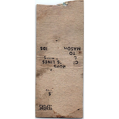 Cupples Company Mfg St Louis MO Vintage Matchbook Cover SC7-Y8