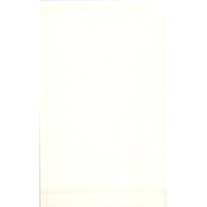 Prayer for the Coming of the Reign of the Sacred Heart Vintage Card TH2-PC1