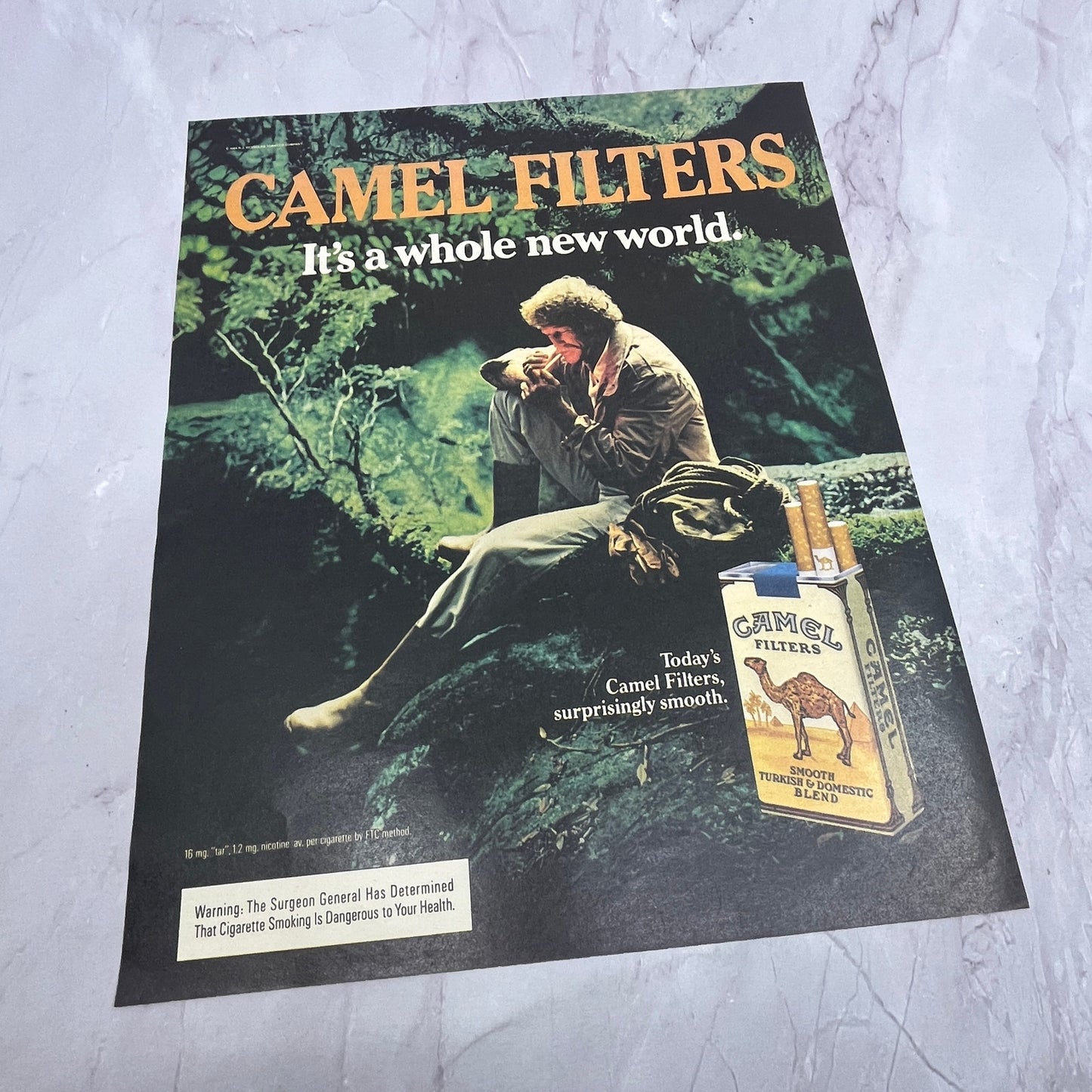 Camel Filters - It's a Whole New World 1984 Ad V14-7
