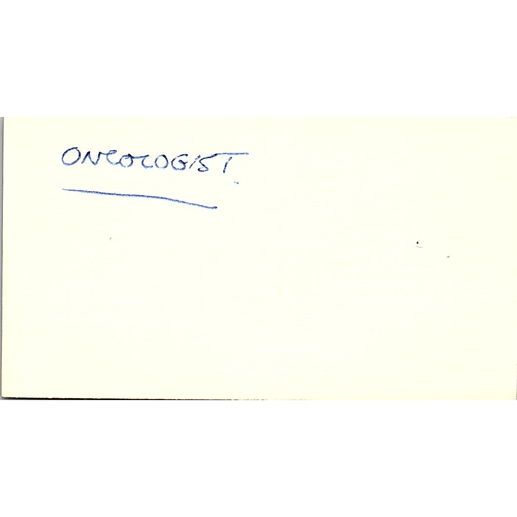 Steve Rosenbaum Internal Medicine Houston Texas Vintage Business Card SB4-B1