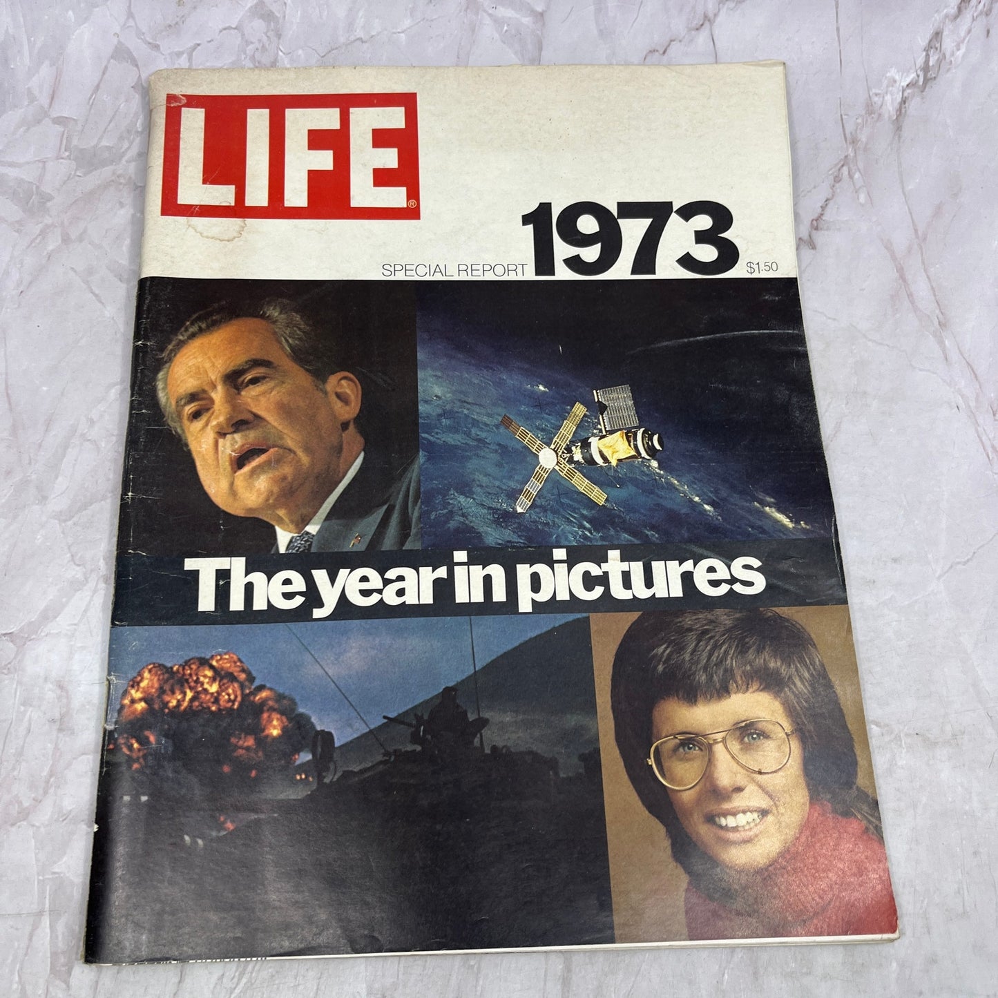 1973 Life Magazine Special Report The Year In Pictures TK3