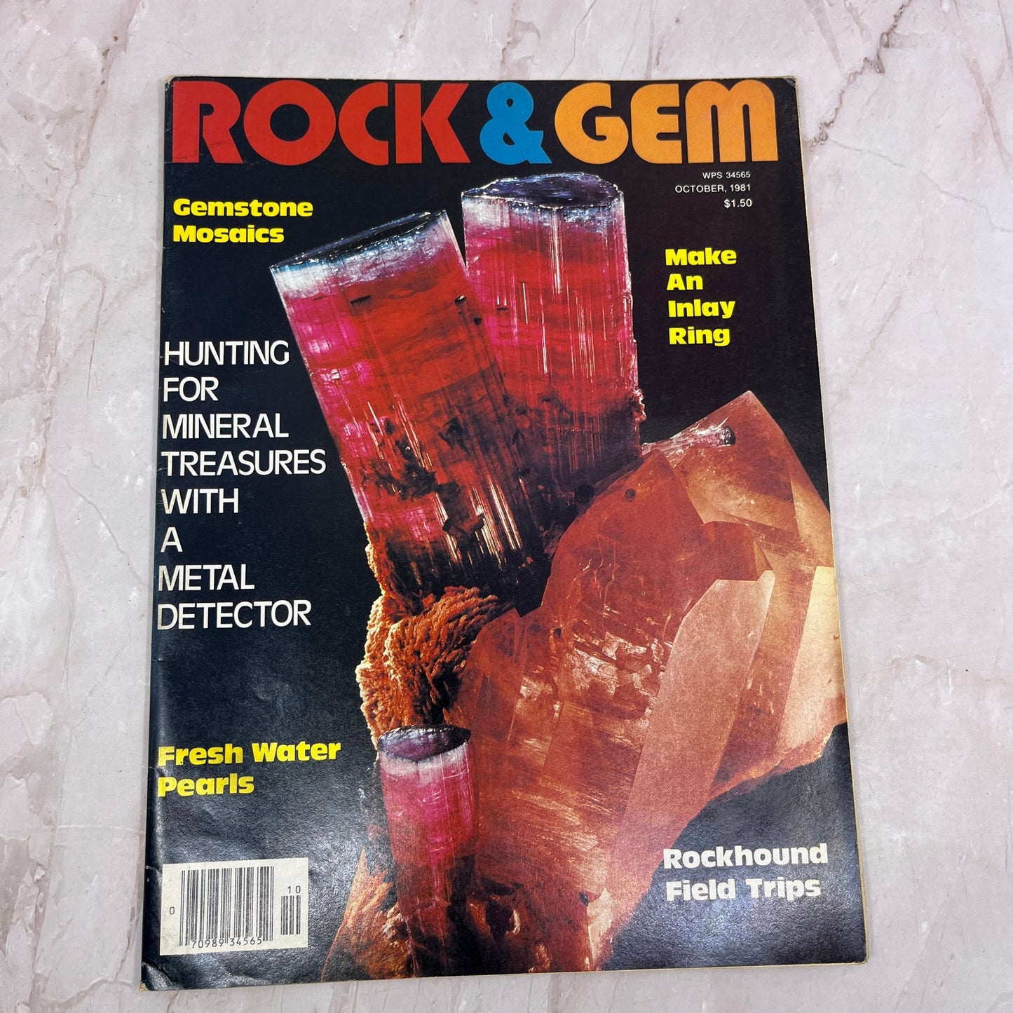 Freshwater Pearls Rockhound Field Trips - Rock & Gem Magazine - Oct 1981 M24