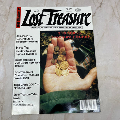 1993 July - Lost Treasure Magazine - Treasure Hunting Gold Prospecting M14