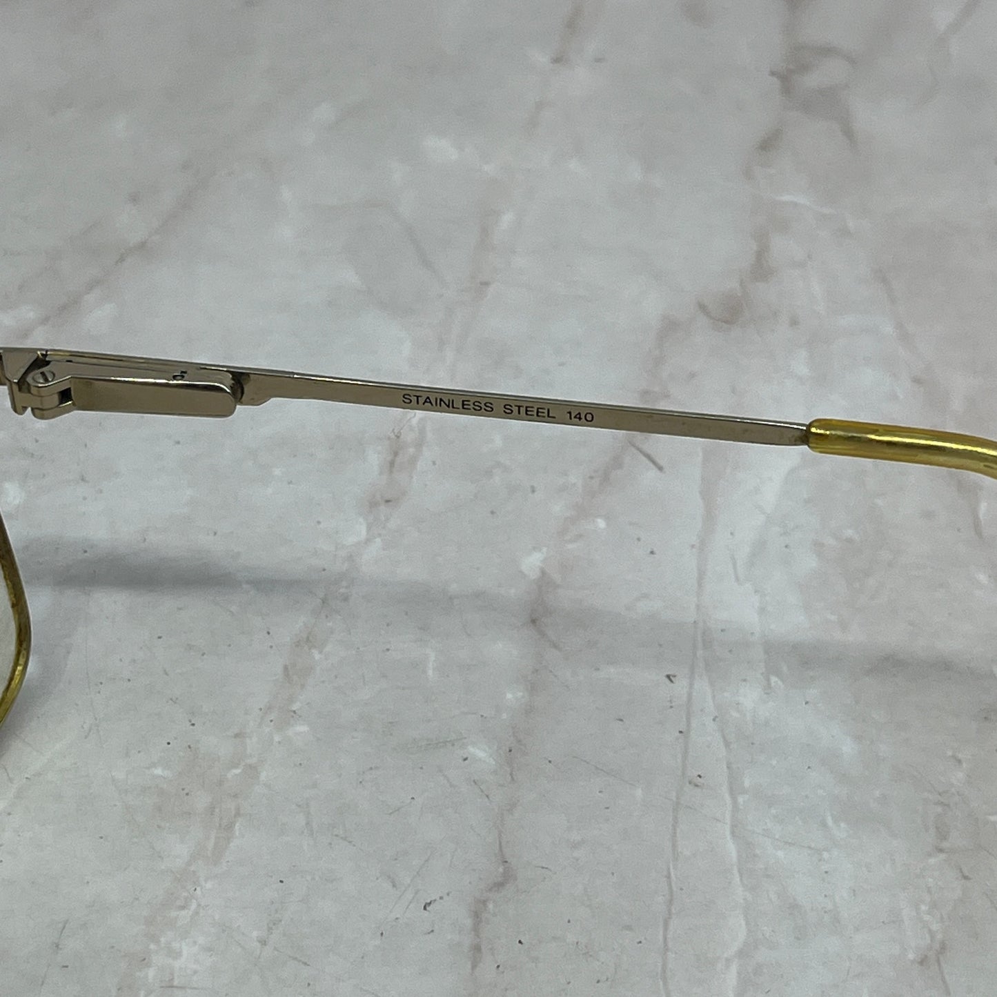 Vtg Design Classics Japan Steel Aviator Sunglasses Eyeglasses Frames TG7-G6-3