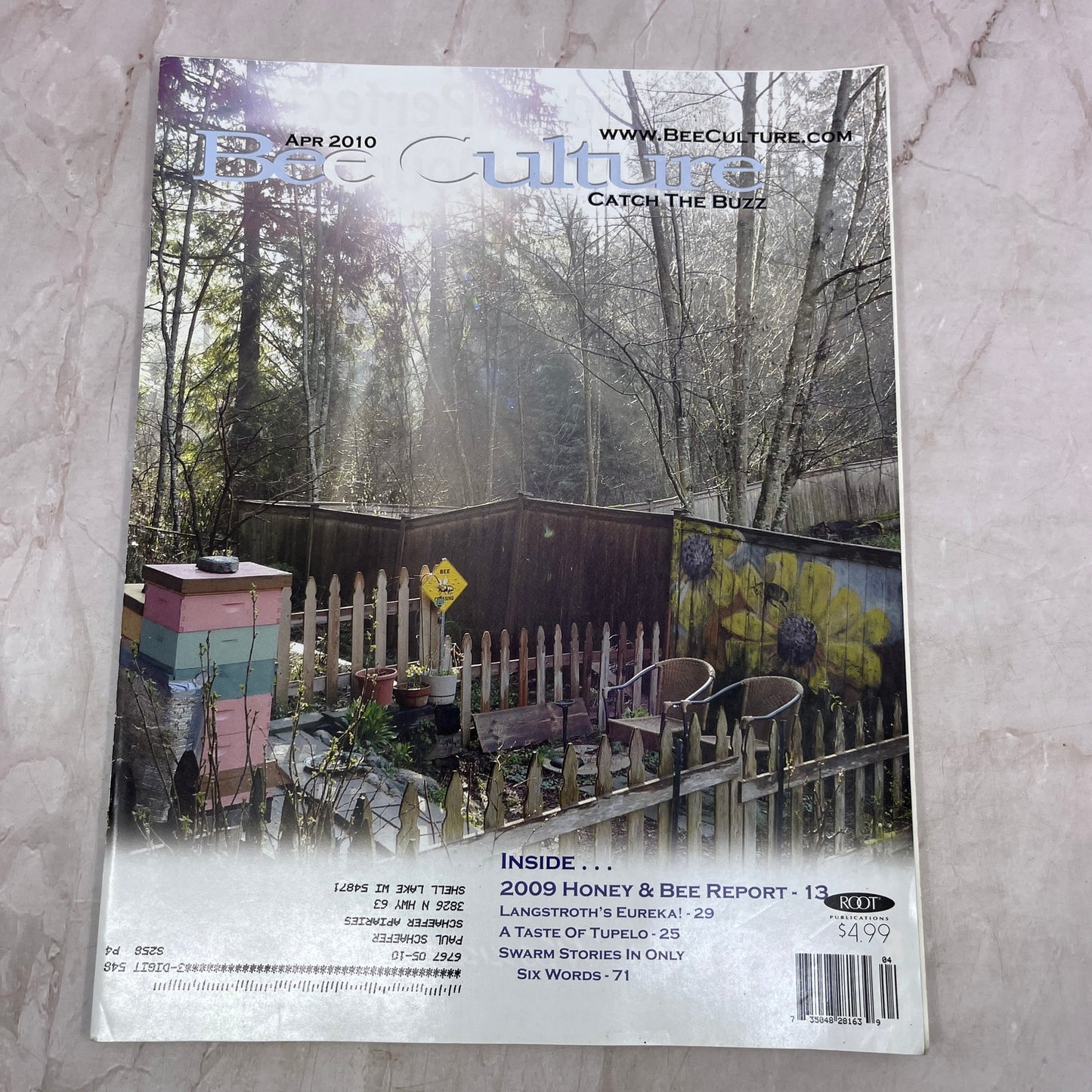 2010 Apr - Bee Culture Magazine - Bees Beekeeping Honey M32