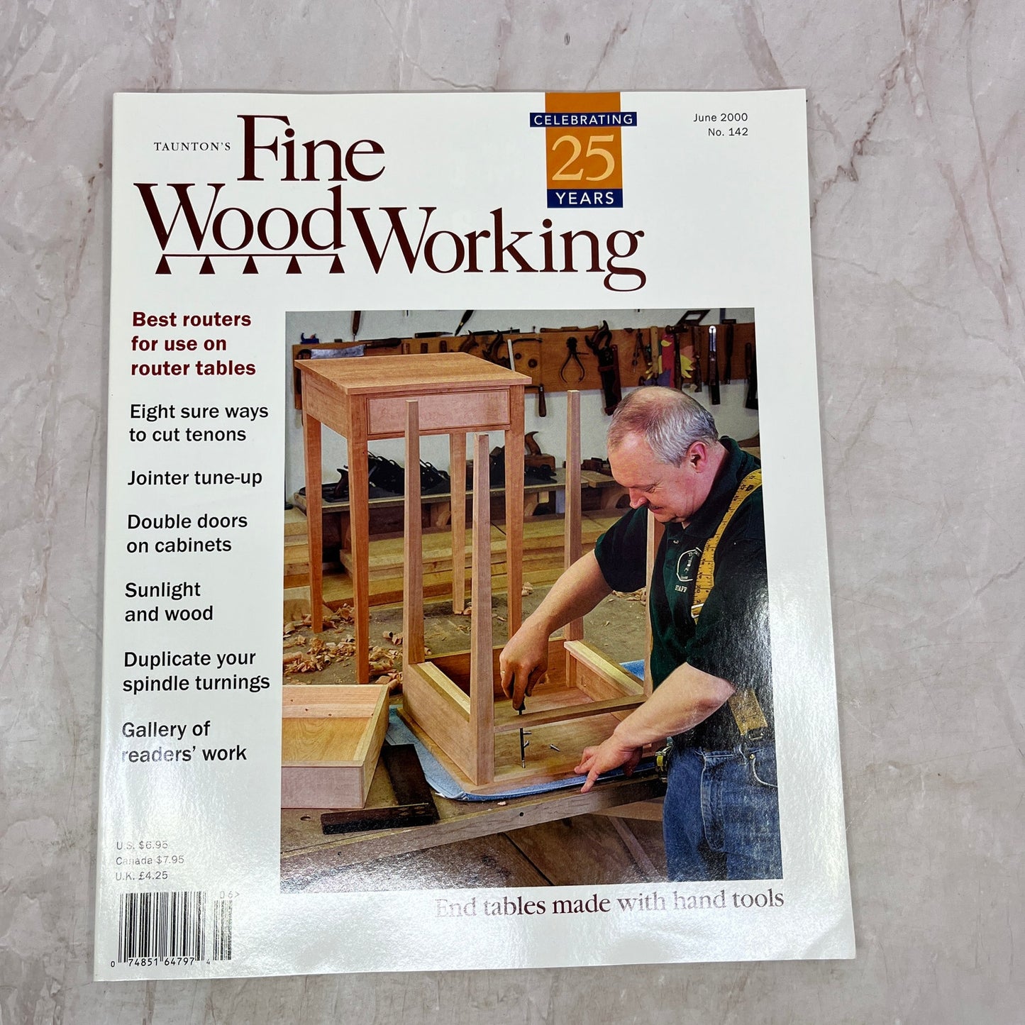 End Tables With Hand Tools - Jun 2000 No 142 Fine Woodworking Magazine M33