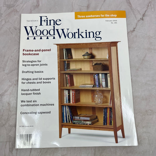 Frame-and-Panel Bookcase - Feb 2003 No 161 - Fine Woodworking Magazine M34
