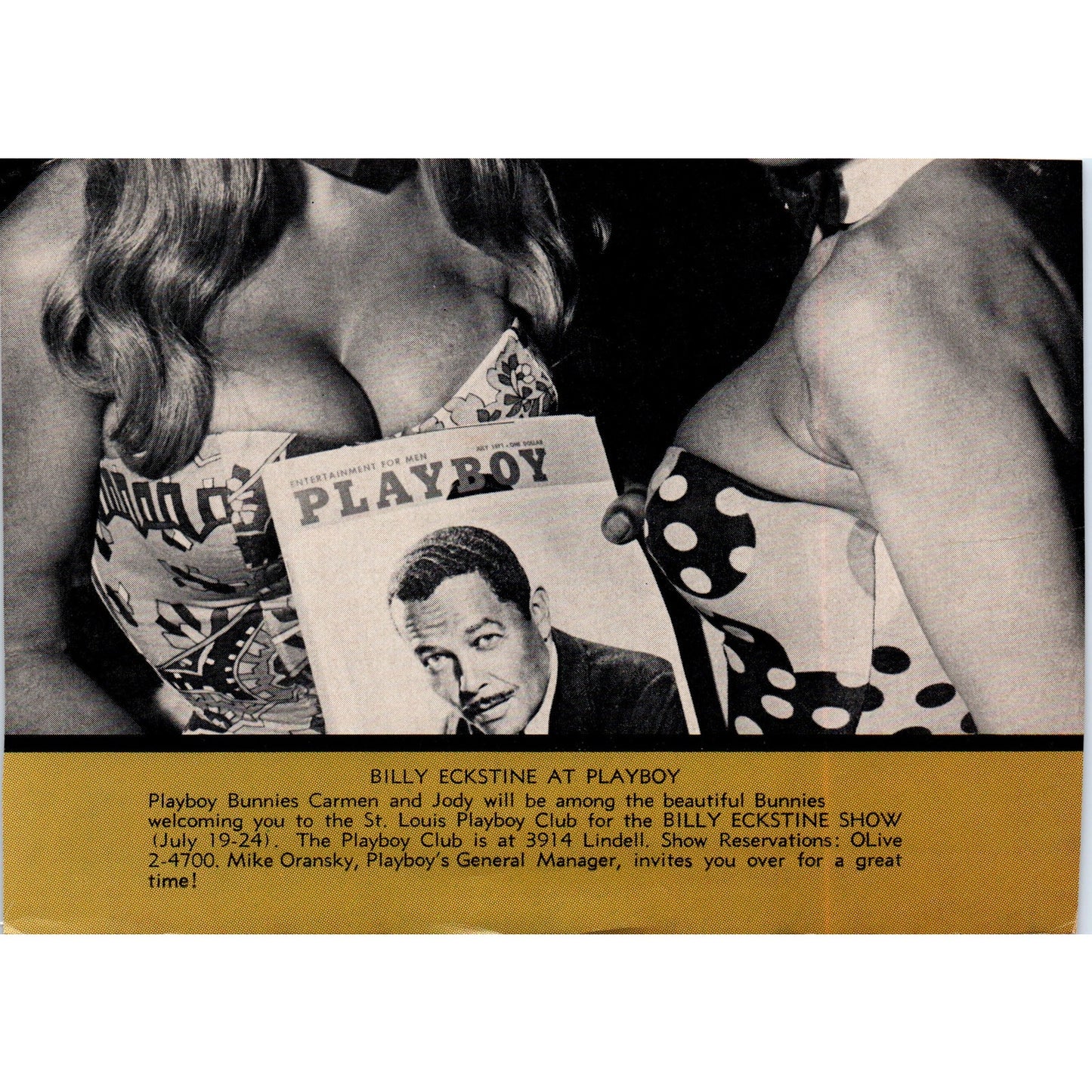 Hotel Mayfair, Mayfair Room Restaurant St. Louis 1971 Magazine Ad AD8-H4