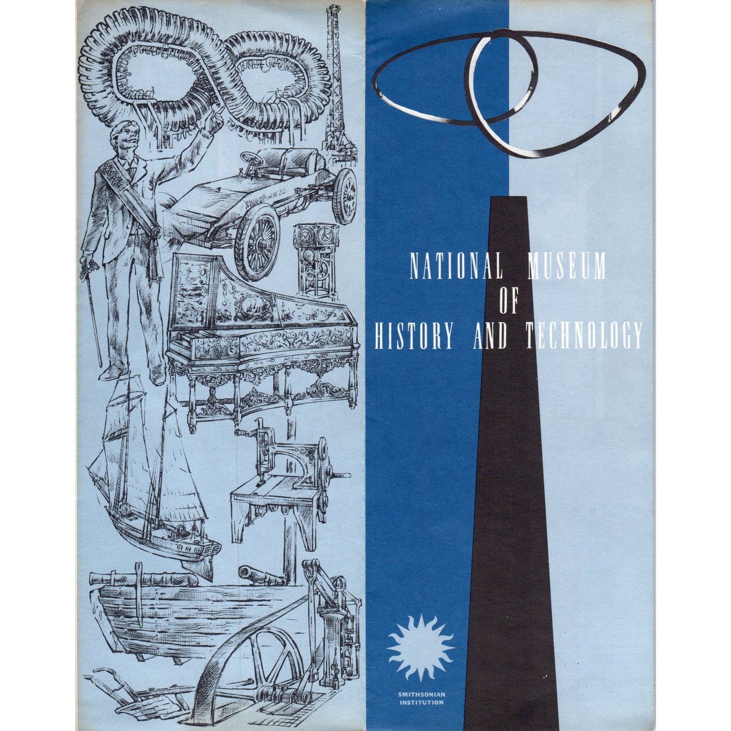 Vintage Smithsonian National Museum of History and Technology Pamphlet TF4-BD