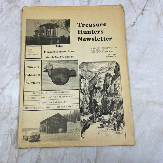 1972 Winter - Treasure Hunters Newsletter - Treasure of the Adirondacks M19