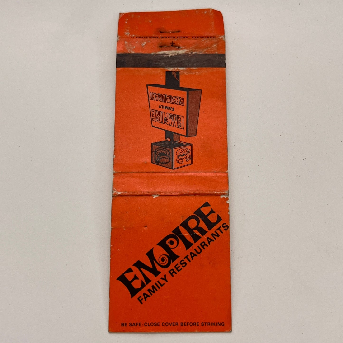 Empire Family Restaurant Vintage Matchbook TB6-MB2-15