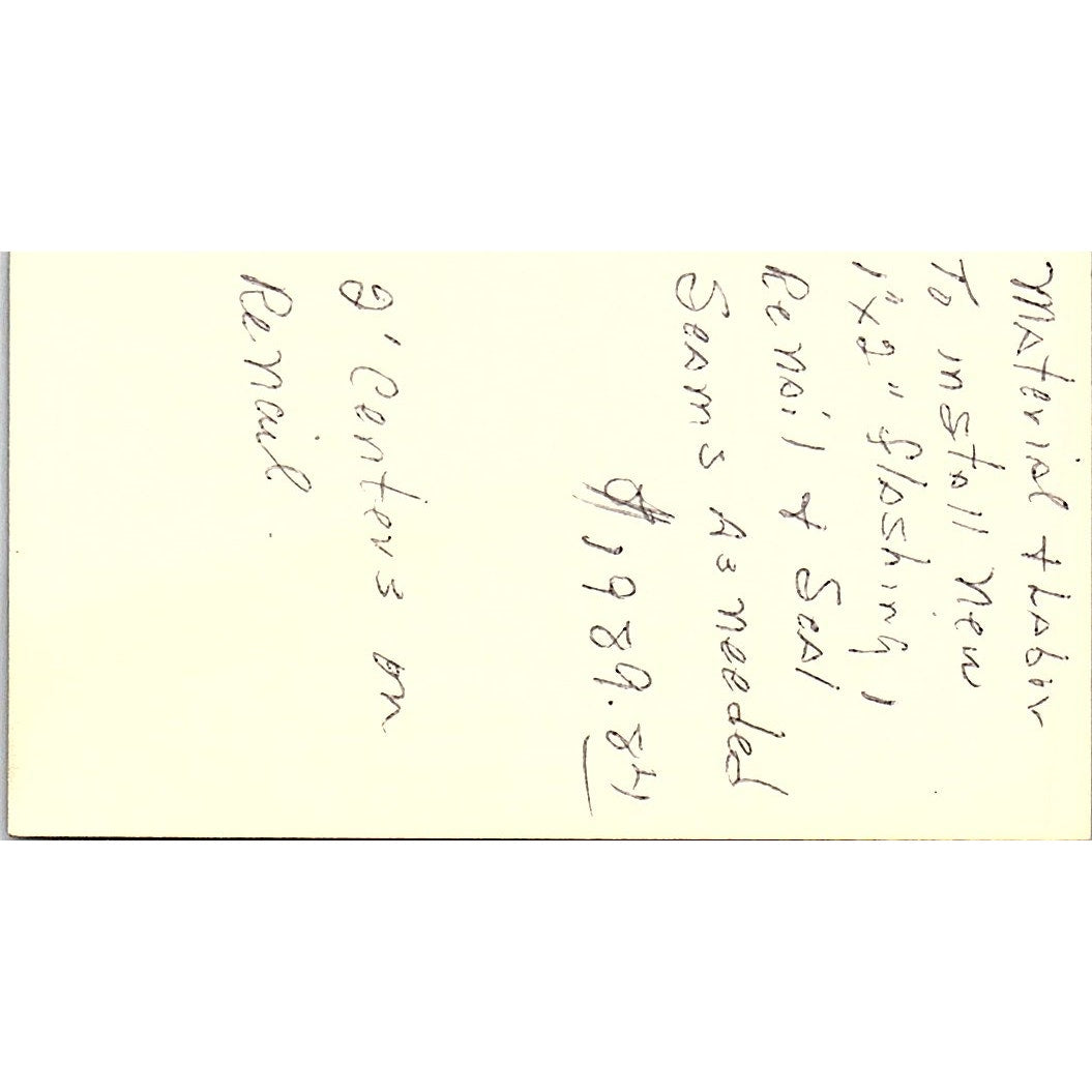 Jack Craig Gold Shield Industries Houston Vintage Business Card SC9-B6