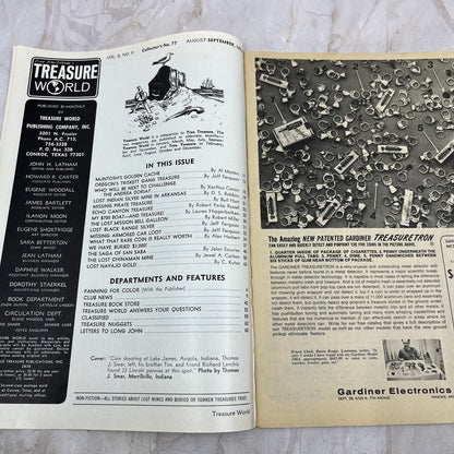 1974 Sept - Long John Latham's Treasure World Magazine - Treasure Hunting M13