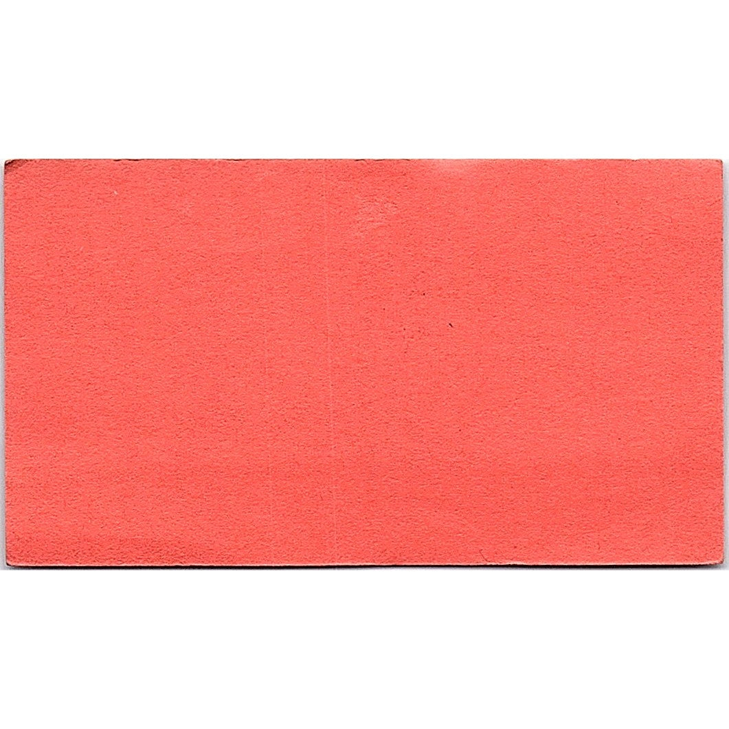 Cal Schmidt S2 Contractors Inc Springfield OR Vintage Business Card SD9-B3