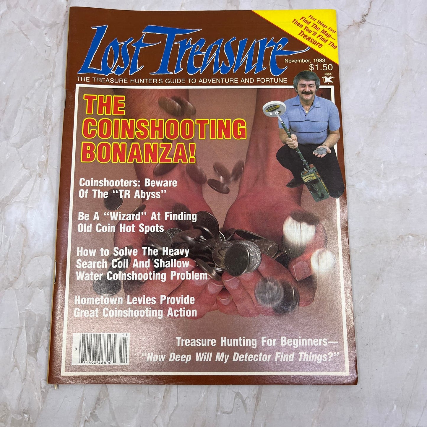 1983 Nov - Lost Treasure Magazine - Treasure Hunting Gold Prospecting M15