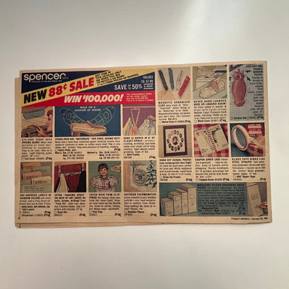 1981 Spencer Gifts Catalog of Value Family Weekly K19