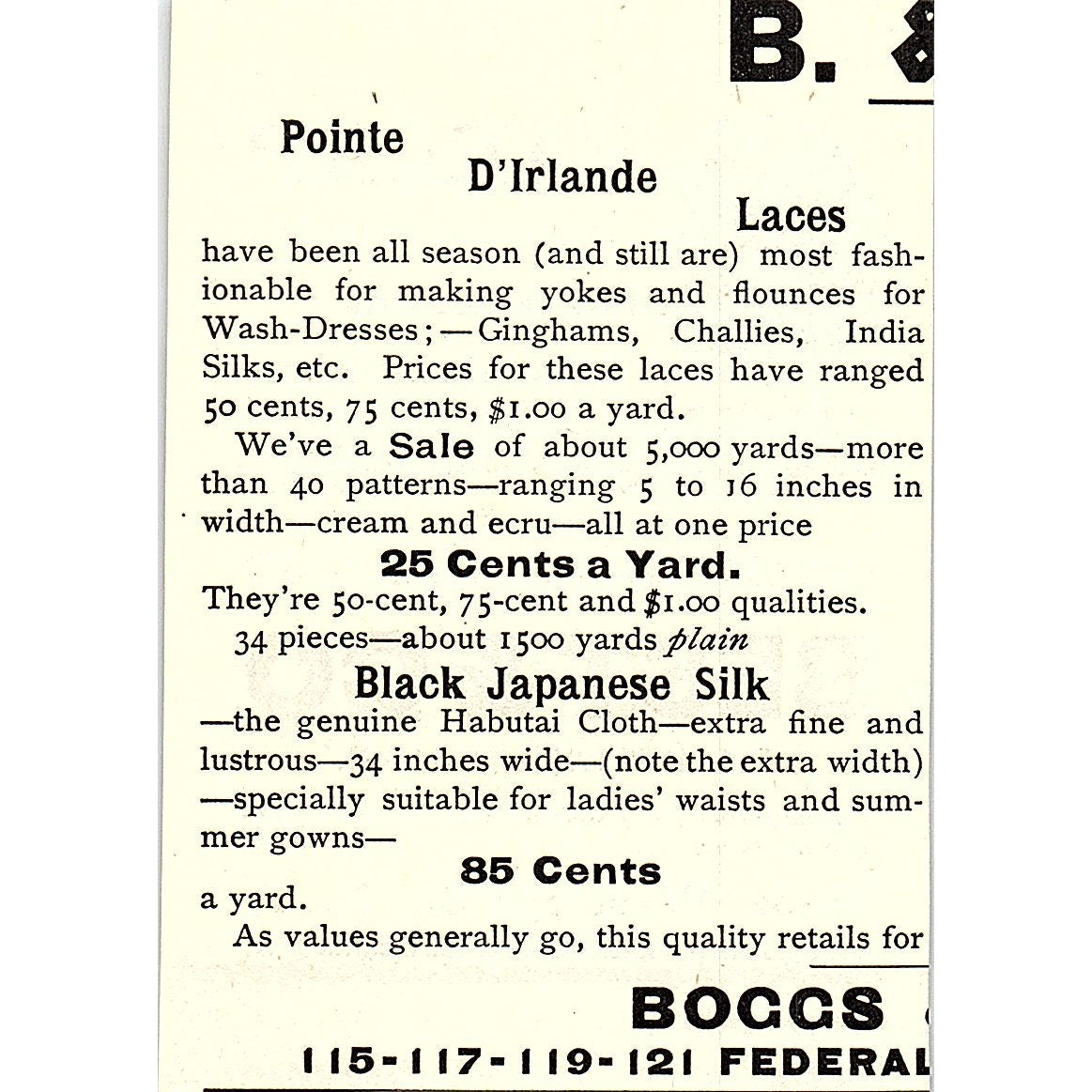 Earcap Claxton's Patent for Remedying Prominent Ears Best & Co 1892 Ad AG2-M12