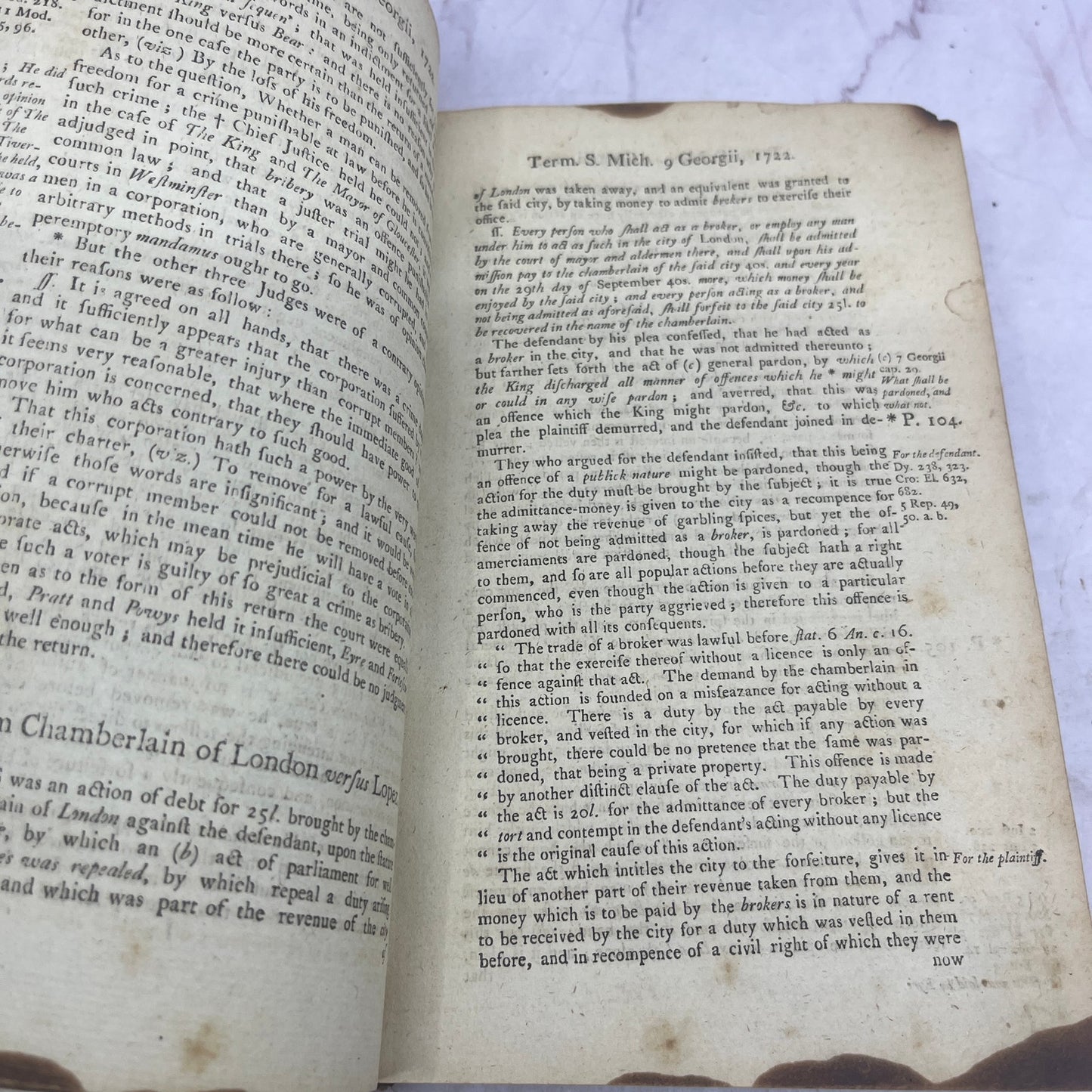 1794 Select Cases in the Courts of Charles II to William III Vol. VIII TJ8-OB-3