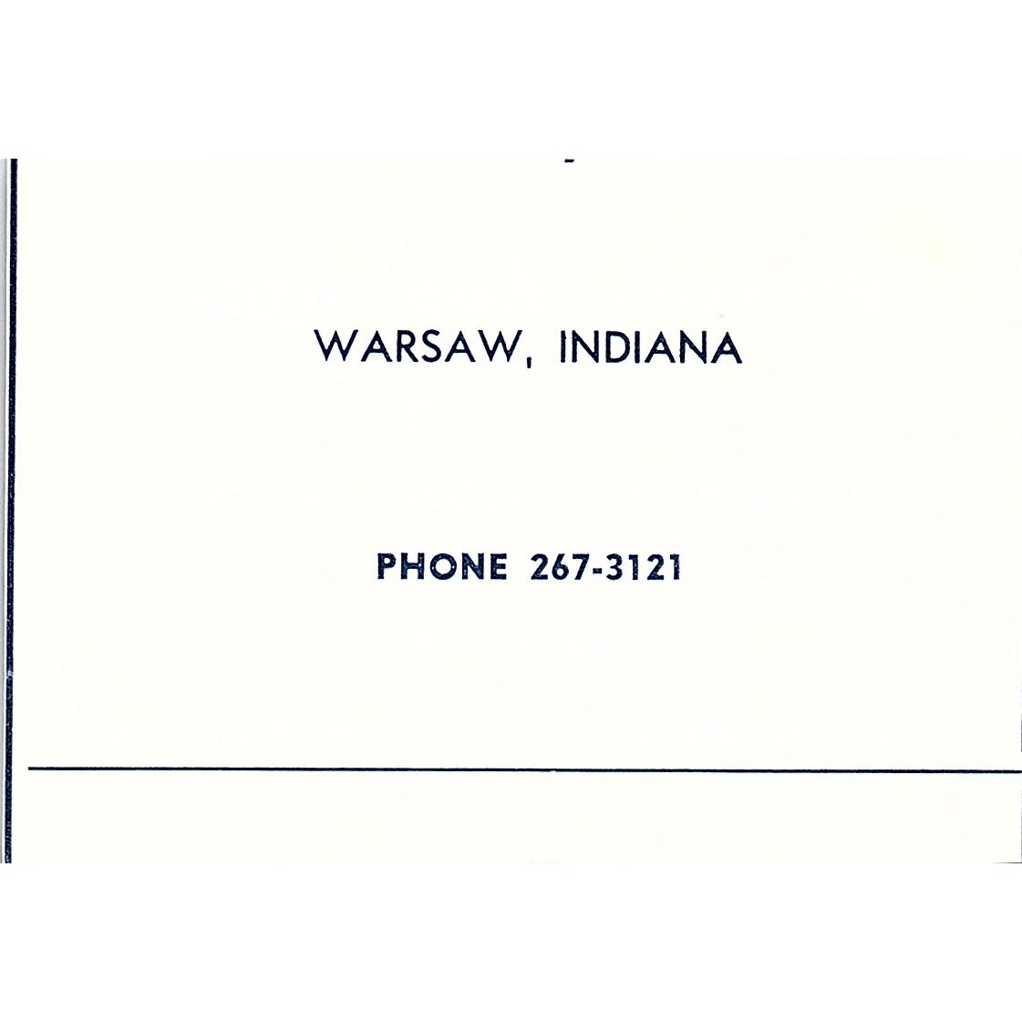 Warsaw Appliance H.P. Frauhiger 500 E. Winona Warsaw Indiana 1964 Ad AG1-M6